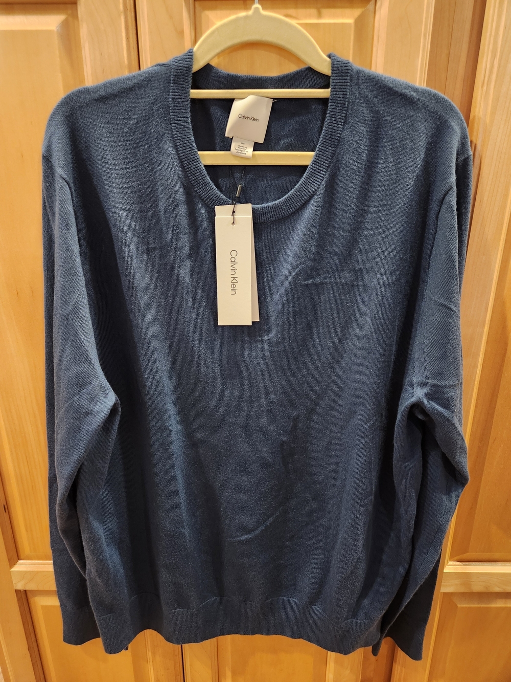 Calvin Klein Men’s Navy Crewneck Sweater